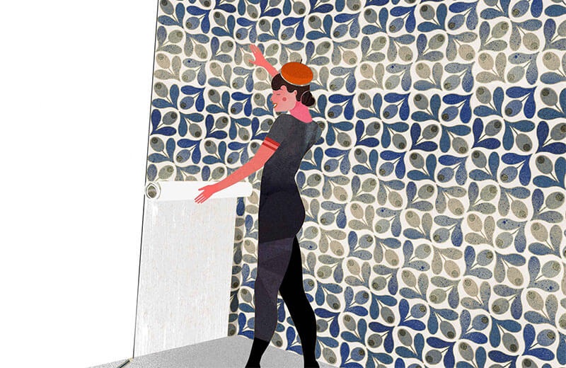 Wallpapering in San Diego