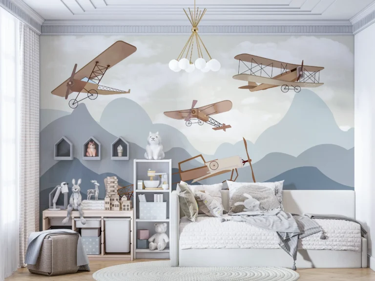 Kids Room Wallpapering