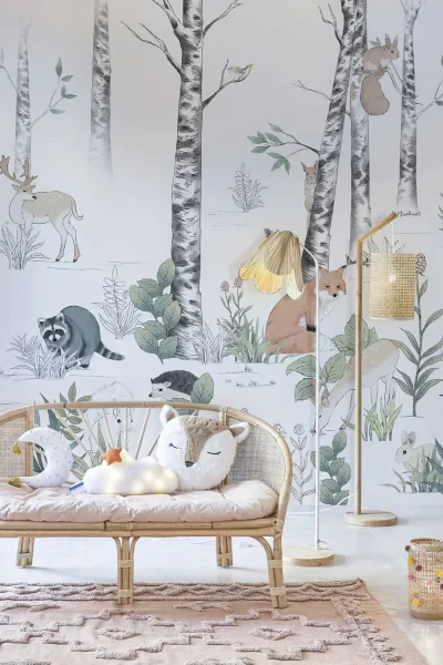 wallcovering kids room san diego